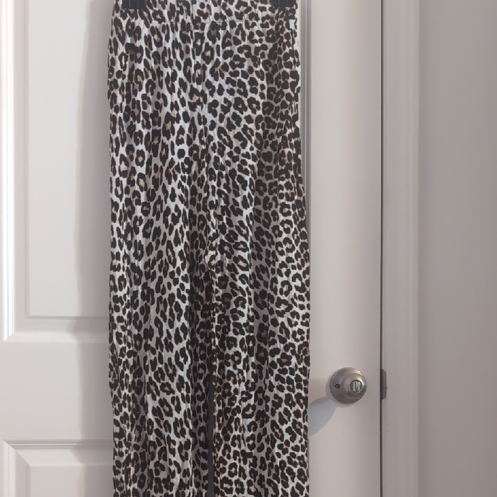 Leopard Print Women's Pants